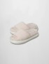 Vamp 17990, Γυναικείες Peep-Toe  Παντόφλες από Οικολογική Γούνα